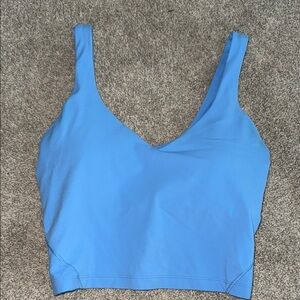lululemon athletica Blue Tank Top